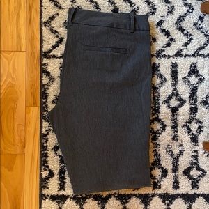 Charcoal dress pants